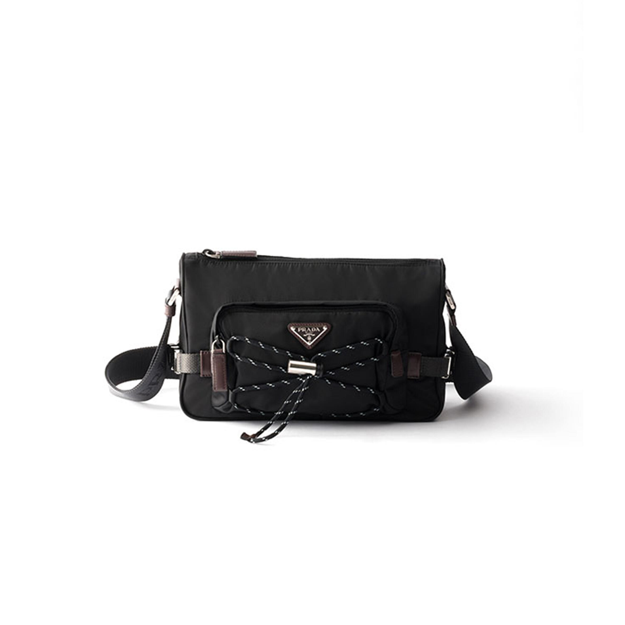 PRADA SPEEDROCK RE-NYLON AND LEATHER SHOULDER BAG 2VH192 (28*17.5*10cm) PRADA SPEEDROCK RE-NYLON AND LEATHER SHOULDER BAG 2VH192 (28*17.5*10cm)